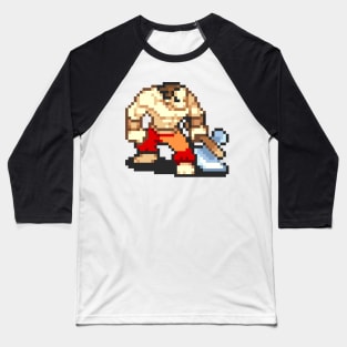 Brigand Fighting Sprite Baseball T-Shirt